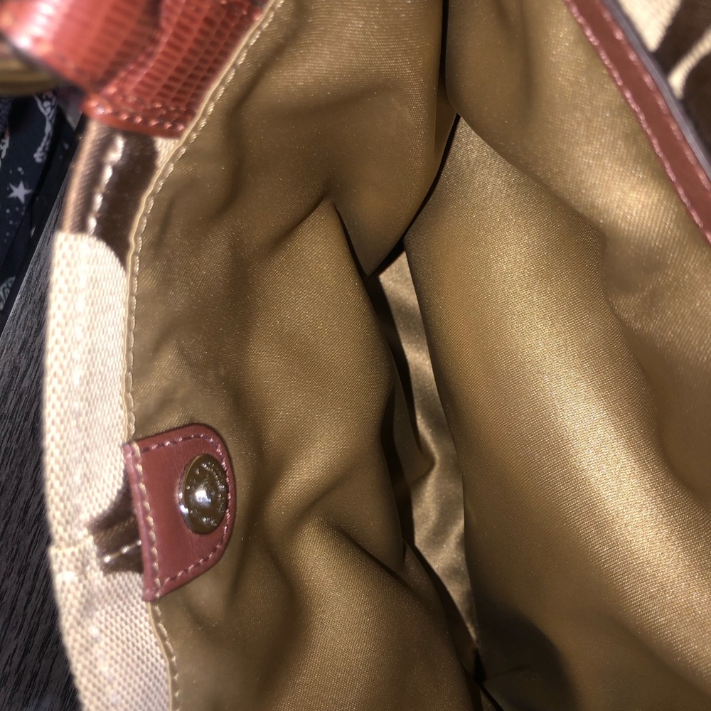 Coach Y2k Chelsea Jaden Signature Canvas Tote with Brown Leather Trim - Picture 11 of 17